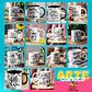 Arquivo Digital Arte Caneca Dia dos Pais Lettering - Thumbnail 2