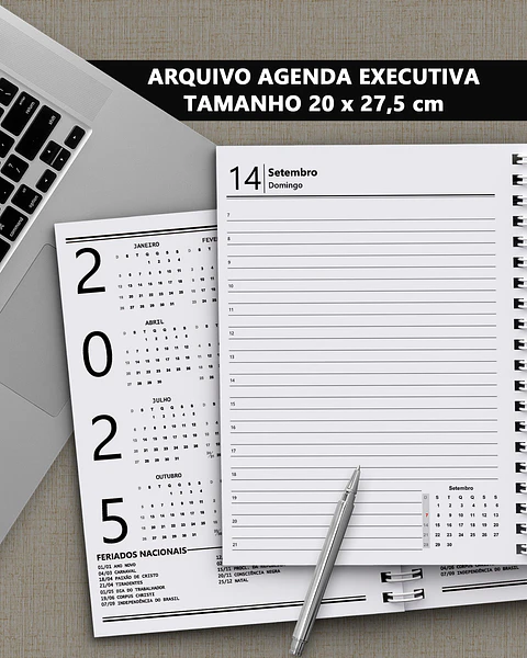 Arquivo Digital Agenda Executiva 2025 A4 1DPP