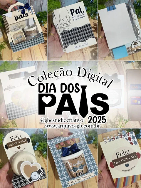 Arquivo de Corte Coleção Digital Dia dos Pais 2025