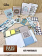 Arquivo de Corte Pais 2025 Kit Printable - Thumbnail 1