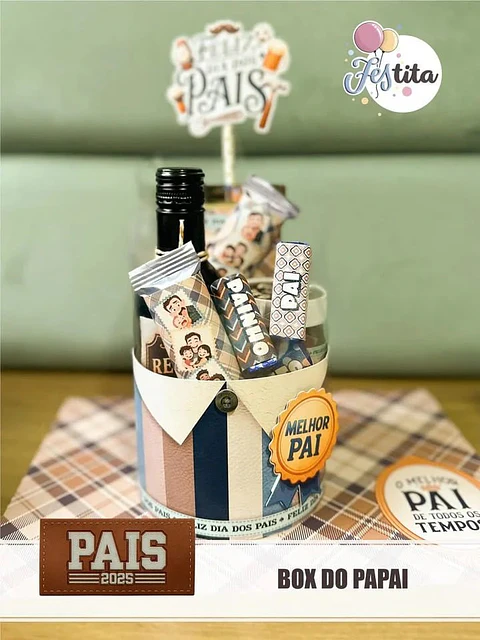 Arquivo de Corte Dia dos Pais Box do Papai