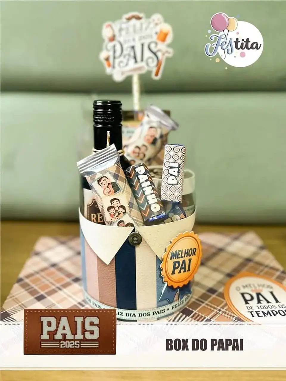 Arquivo de Corte Dia dos Pais Box do Papai 1