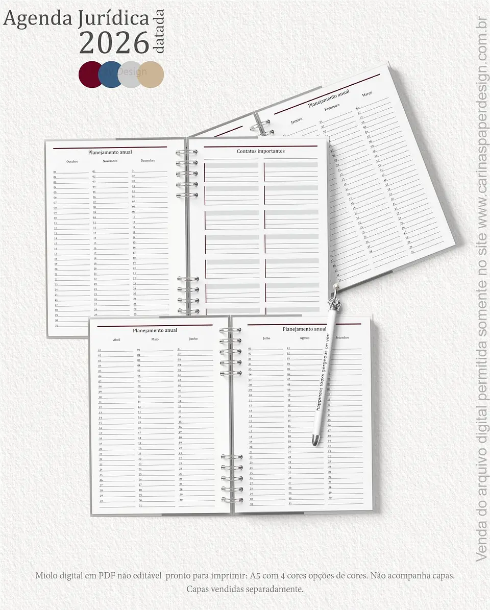 Arquivo Digital Miolo Agendas Jurídicas 2