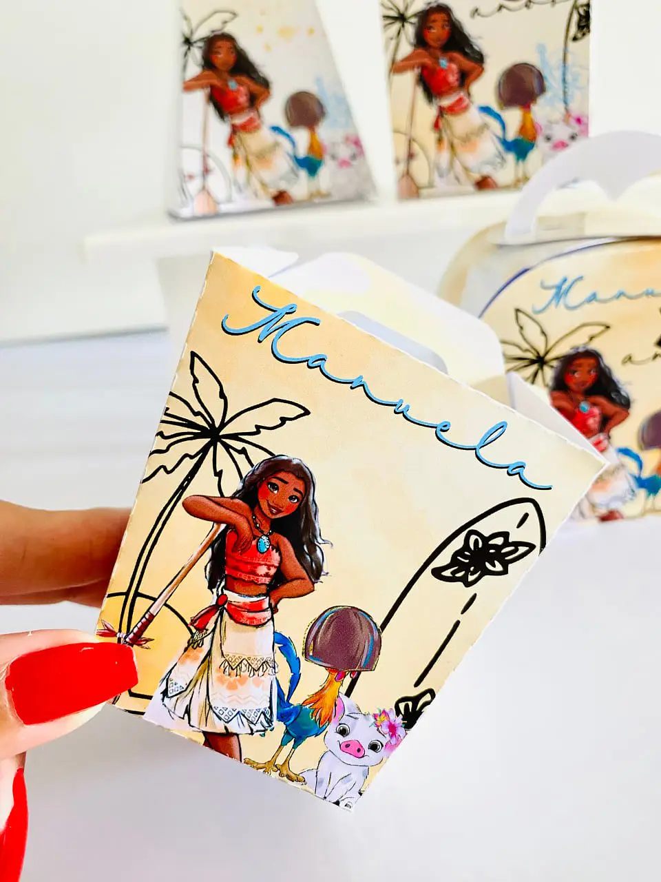 Arquivo de Corte Kit Festa Moana 2