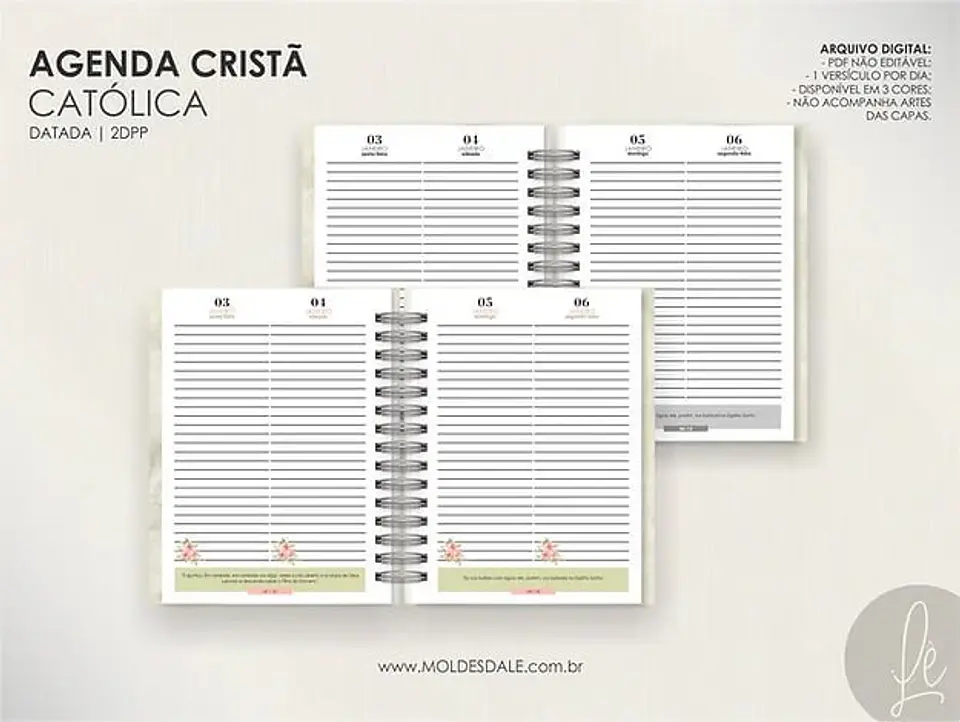 Arquivo Digital Combo Agendas Cristãs Catolicas 8