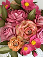Arquivo de Corte Kit Flores Rosa Aurora Com Pintura Digital - Thumbnail 1
