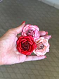 Arquivo de Corte Kit Flores Rosa Aurora Com Pintura Digital - Thumbnail 4