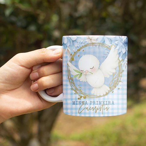 Arquivo Digital Arte Caneca Primeira Eucaristia