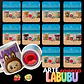 Arquivo Digital Arte Caneca Labubu Bocão - Thumbnail 2