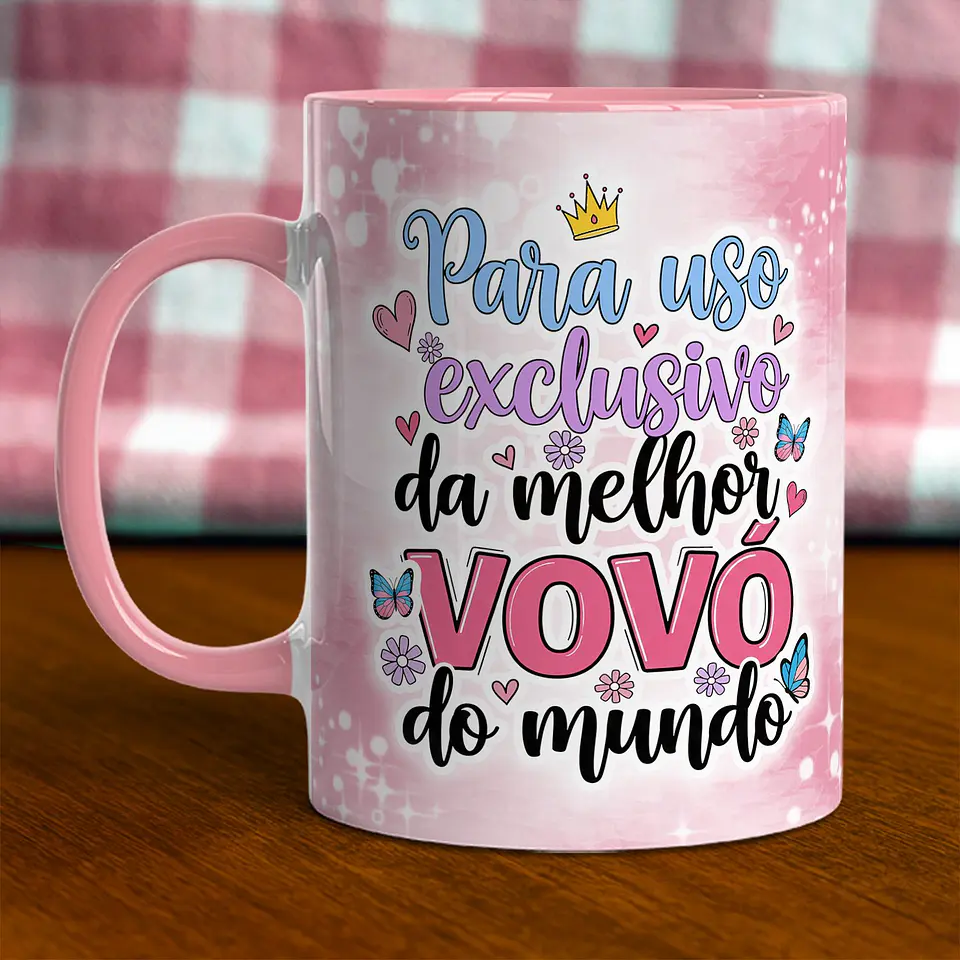 Arquivo Digital Canecas Dia dos Avós Querida Vovó 2025 3