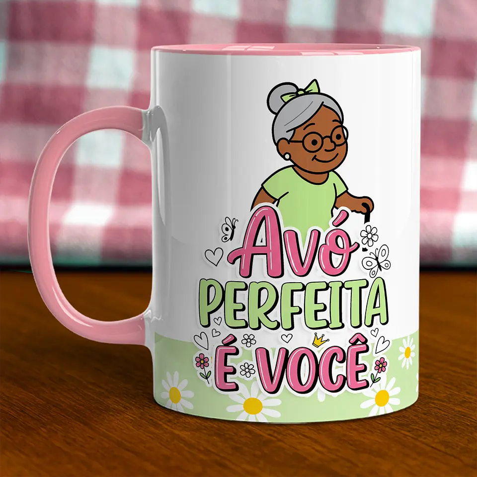 Arquivo Digital Canecas Dia dos Avós Querida Vovó 2025 4