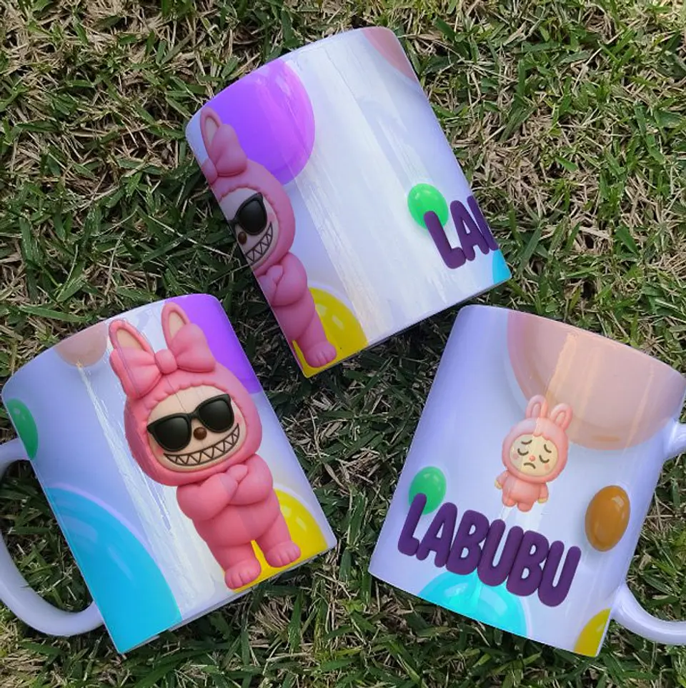 Arquivo Digital Estampas Canecas Labubu V2 10