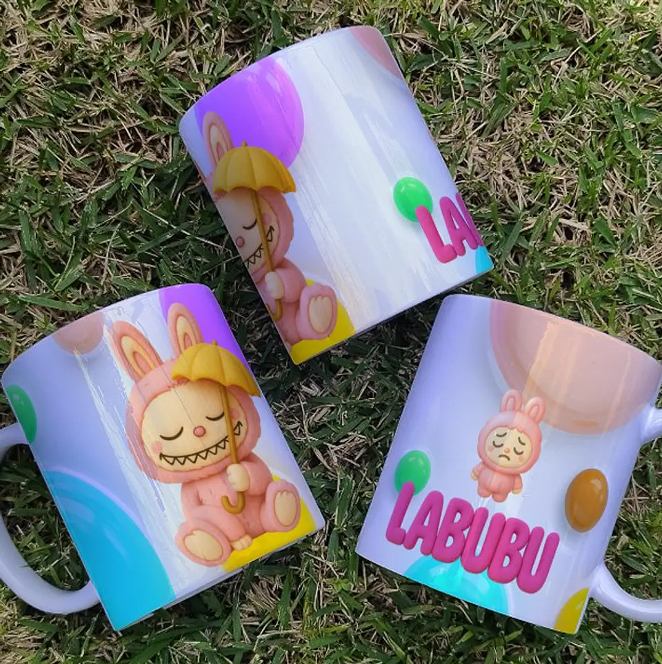 Arquivo Digital Estampas Canecas Labubu V2 13