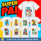 Arquivo Digital Combo Sublimação Super Pai - Thumbnail 7