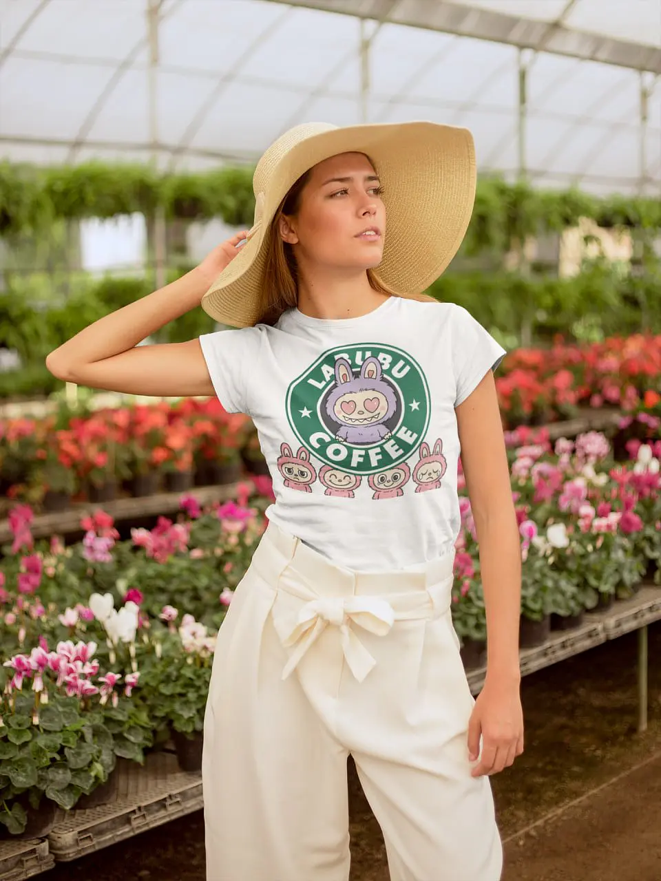 Arquivo Digital Arte Camisas Labubu Starbucks 9