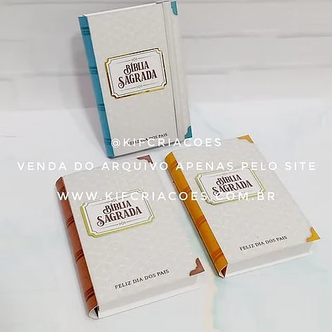 Arquivo de Corte Caixa Dia dos Pais Bis Biblia