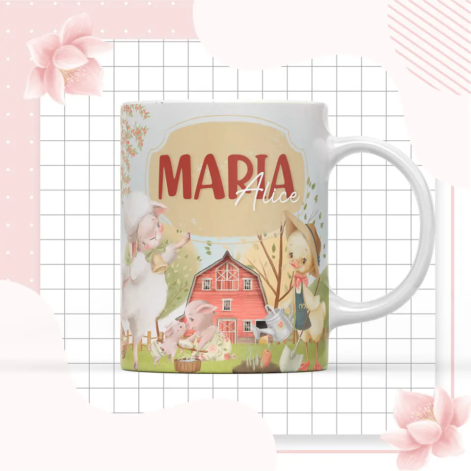 Arquivo Digital Pack Baby Fazendinha Menina 5