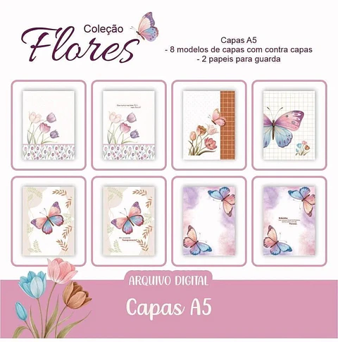 Arquivo Digital Combo Flores Agendas 2026