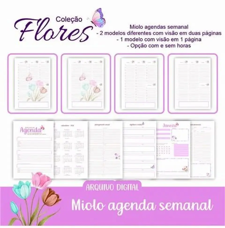 Arquivo Digital Combo Flores Agendas 2026 6