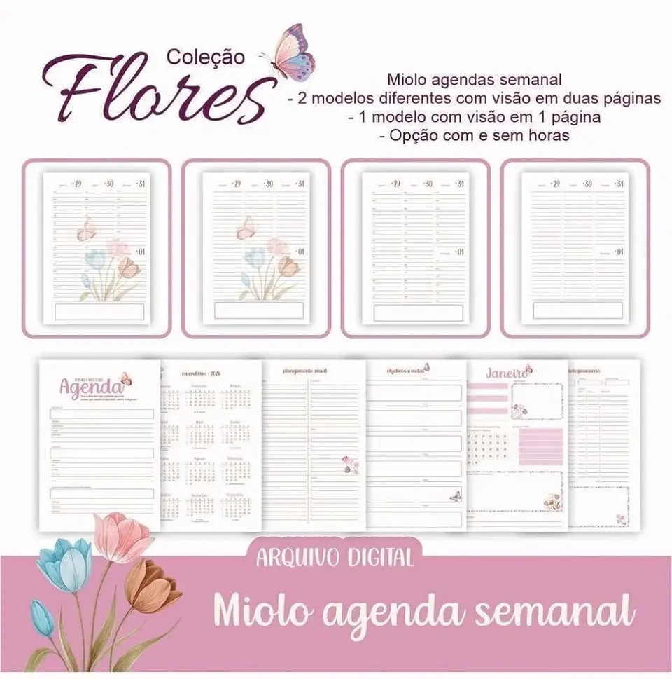 Arquivo Digital Combo Flores Agendas 2026 9