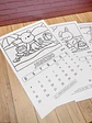 Arquivo Digital Kit Digital Calendários para Colorir 2026 - Thumbnail 7