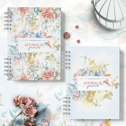 Arquivo Digital Caderno Congresso 2025 Com Tema Floral