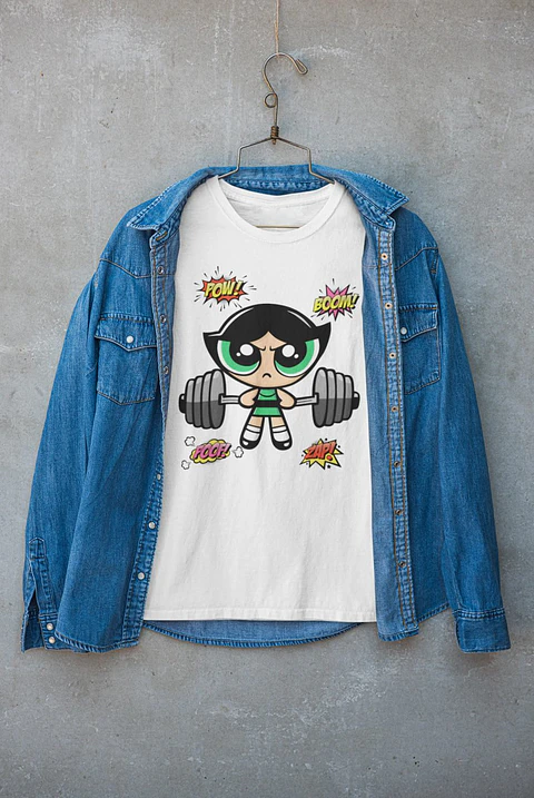Arquivo Digital Estampas Camisas Meninas Super Poderosas