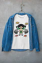 Arquivo Digital Estampas Camisas Meninas Super Poderosas - Thumbnail 1