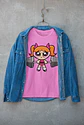 Arquivo Digital Estampas Camisas Meninas Super Poderosas - Thumbnail 4