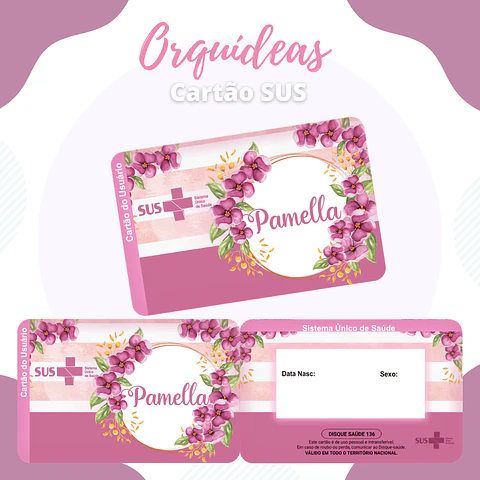 Arquivo Digital Cartão SUS Orquideas
