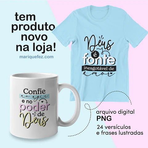 Arquivo de Corte Kit Digital Versículos e Frases Cristãs