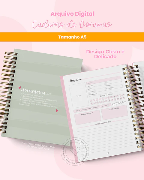 Arquivo Digital Caderno de Doramas