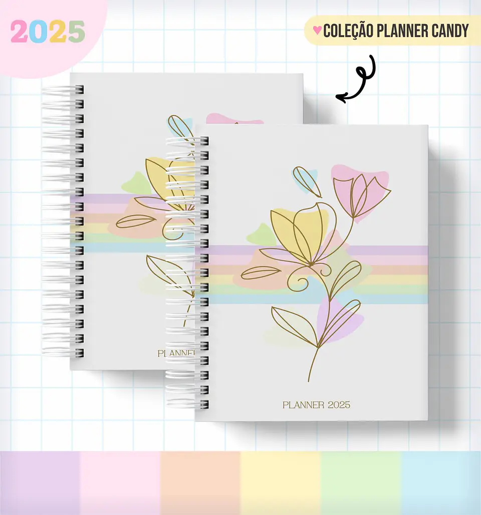 Arquivo Digital Planner Candy 2025 3