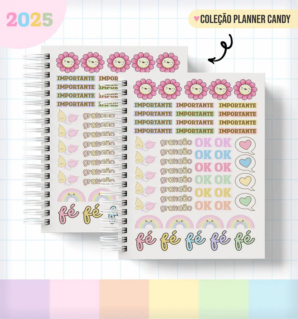 Arquivo Digital Planner Candy 2025 5