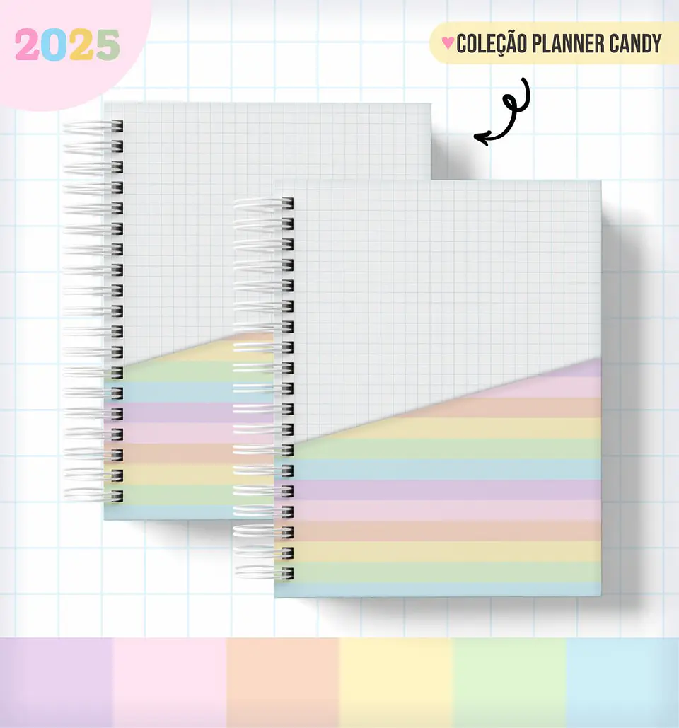 Arquivo Digital Planner Candy 2025 7