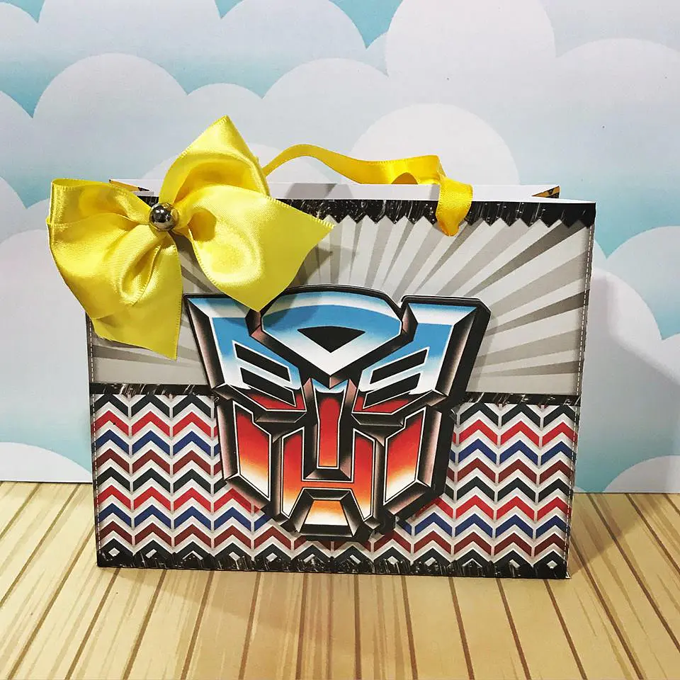 Arquivo de Corte Kit Festa Transformers 4