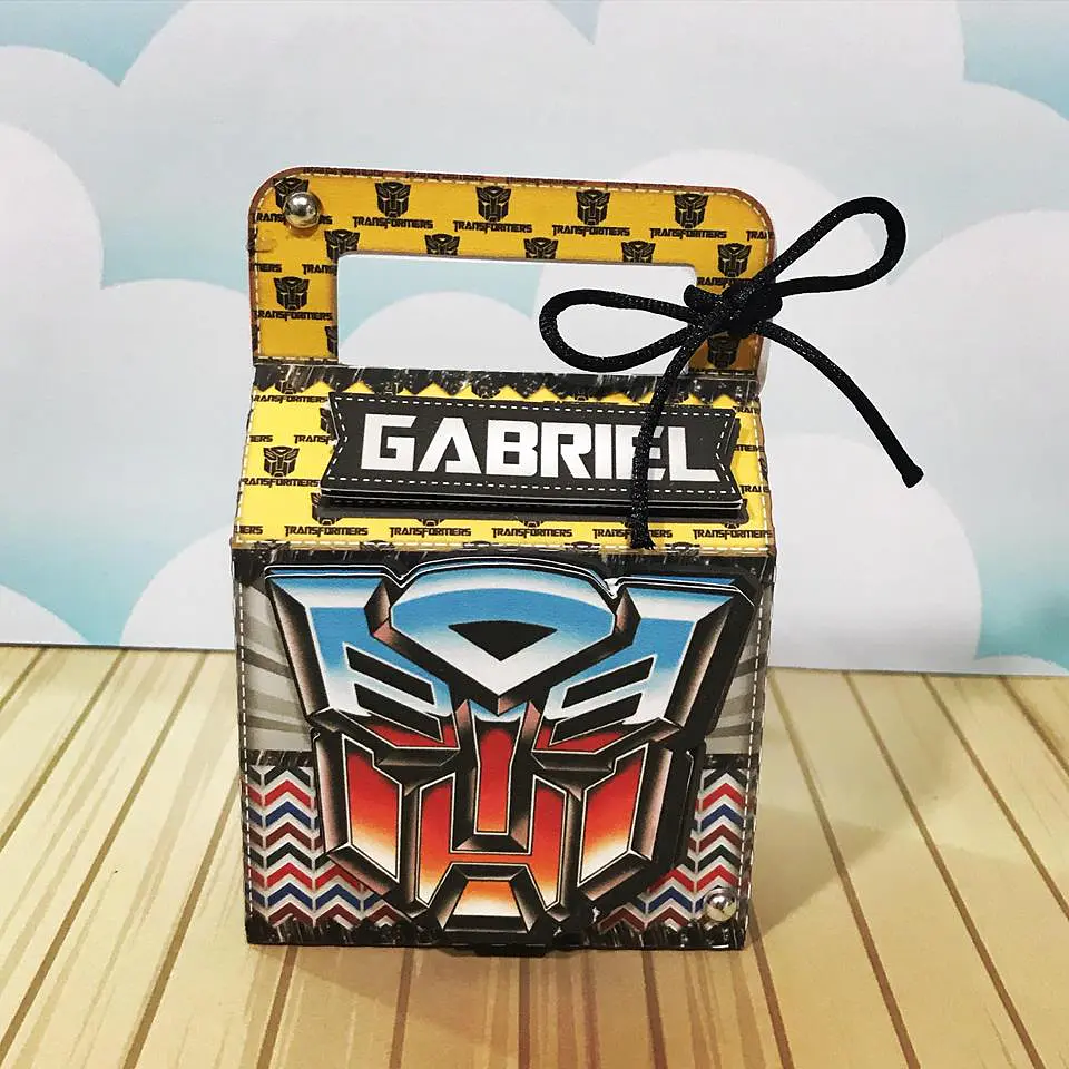 Arquivo de Corte Kit Festa Transformers 5