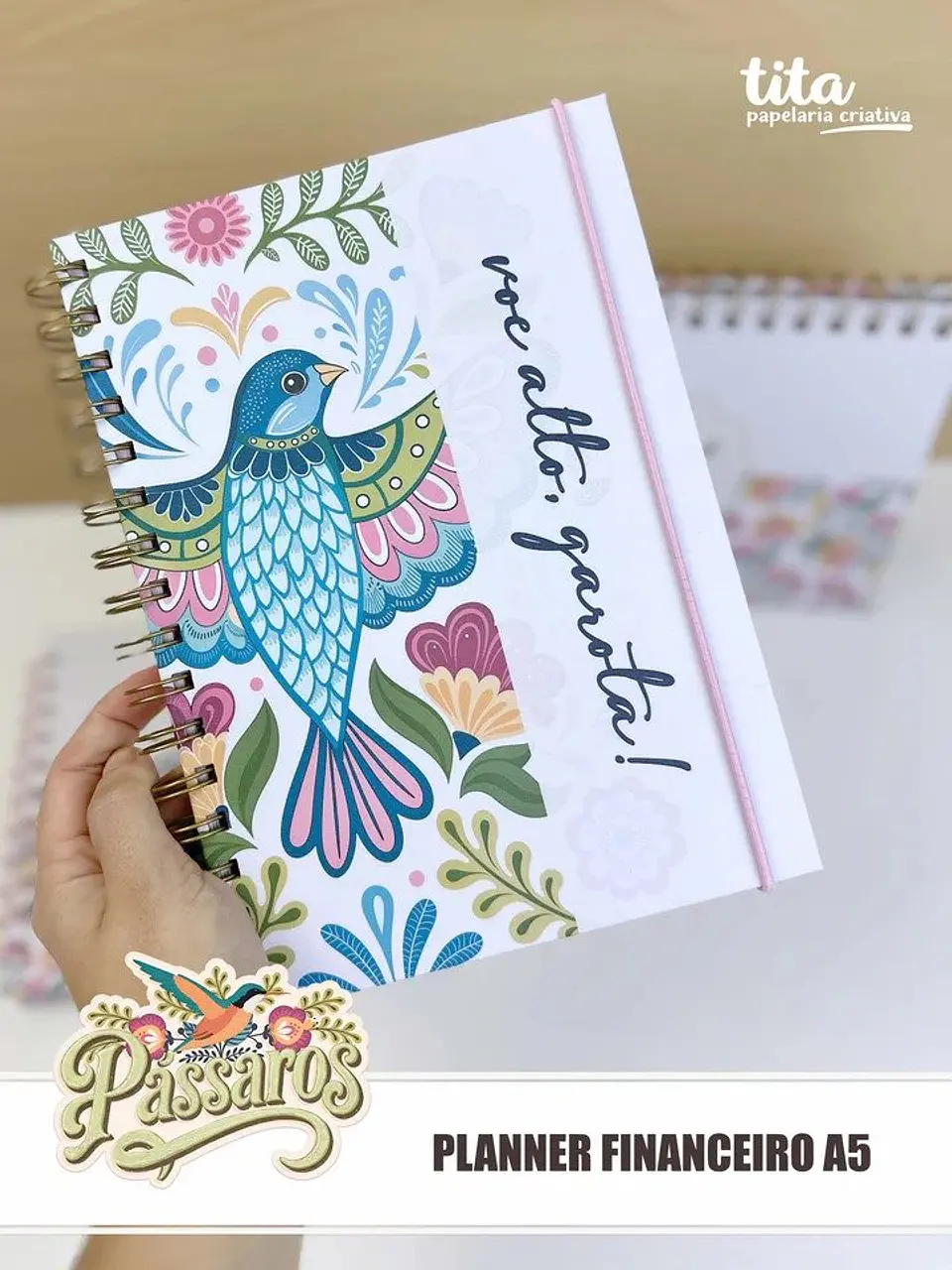 Arquivo Digital Pássaros Combo Encadernação 2 4