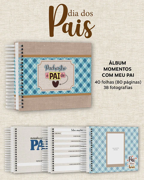 Arquivo Digital Álbum Dia dos Pais 2025 + Brides