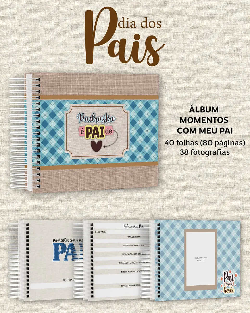 Arquivo Digital Álbum Dia dos Pais 2025 + Brides 1
