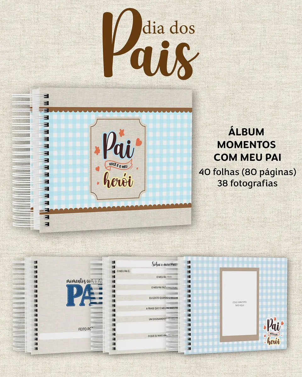 Arquivo Digital Álbum Dia dos Pais 2025 + Brides 8