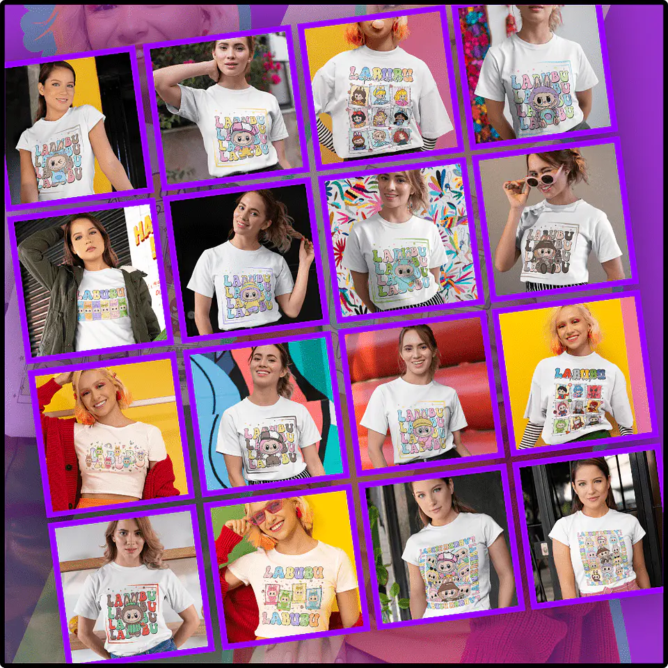Arquivo Digital Camisas Labubu V2 2