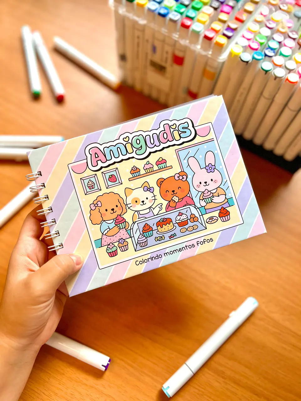 Arquivo Digital Livro de Colorir Amigudes Menina 4