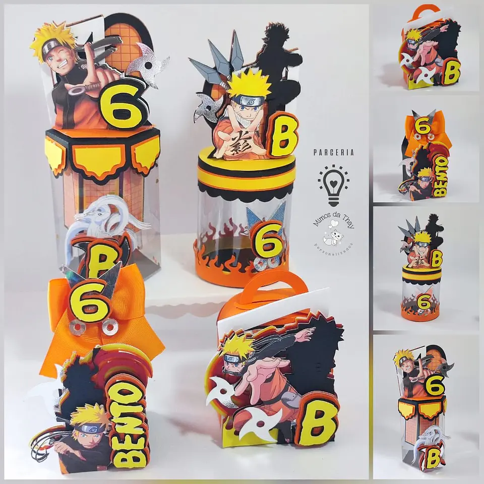 Arquivo de Corte Kit Festa Naruto 1