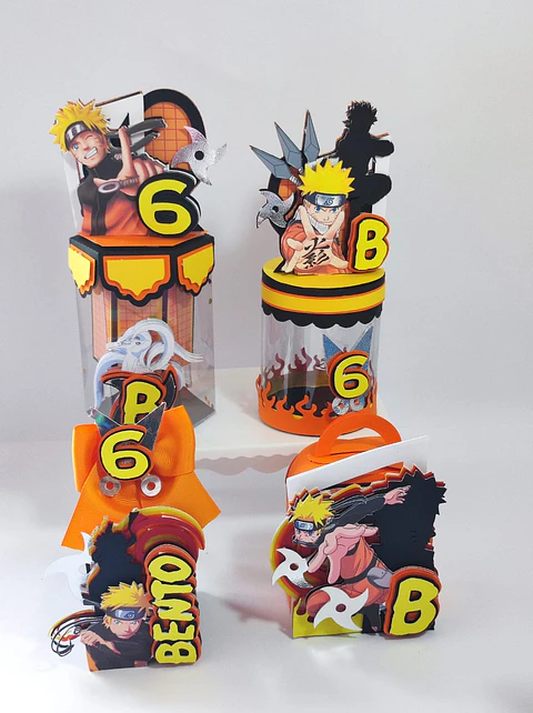 Arquivo de Corte Kit Festa Naruto