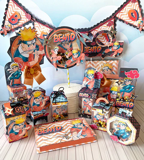 Arquivo de Corte Kit Festa Naruto