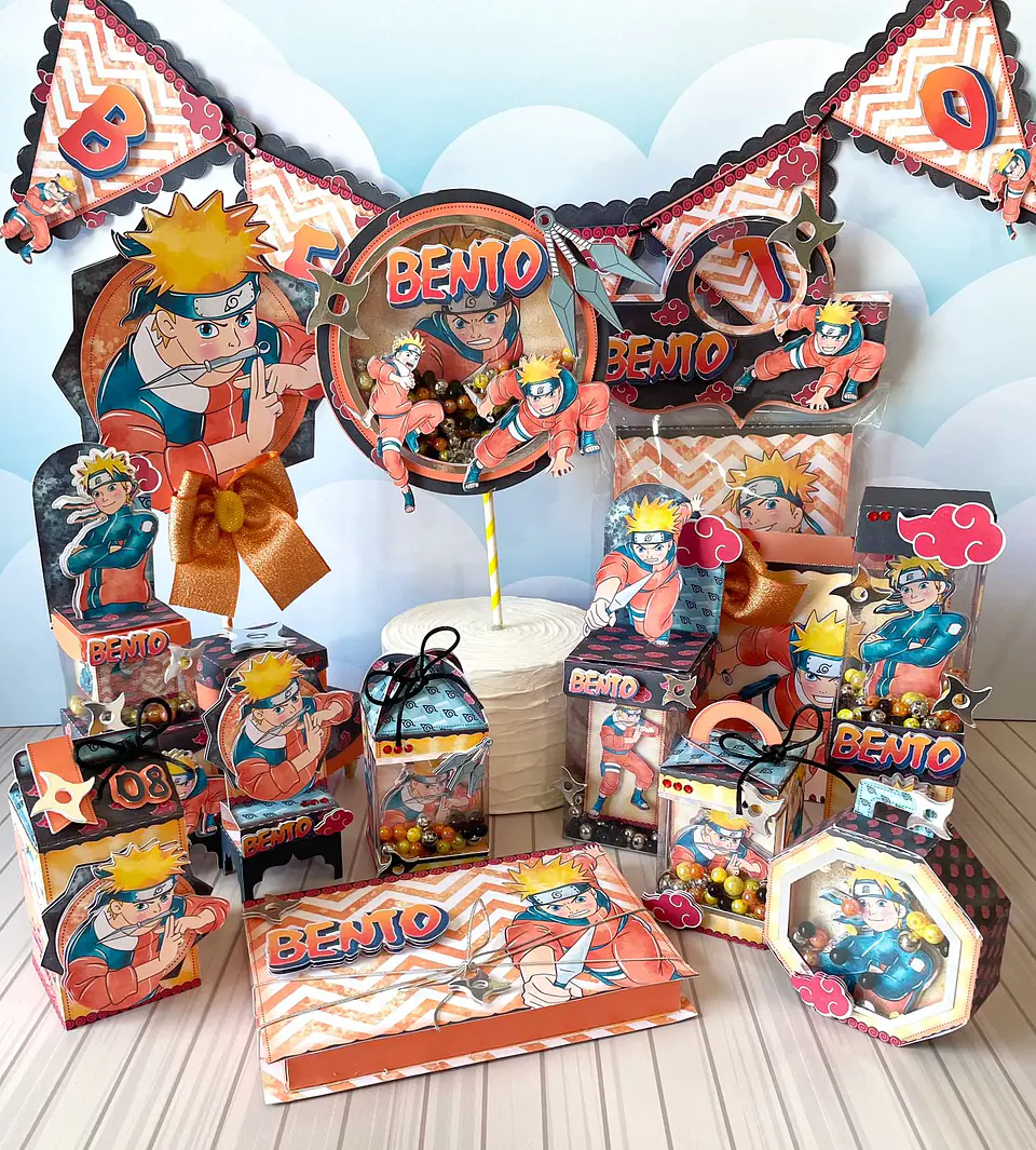 Arquivo de Corte Kit Festa Naruto 1