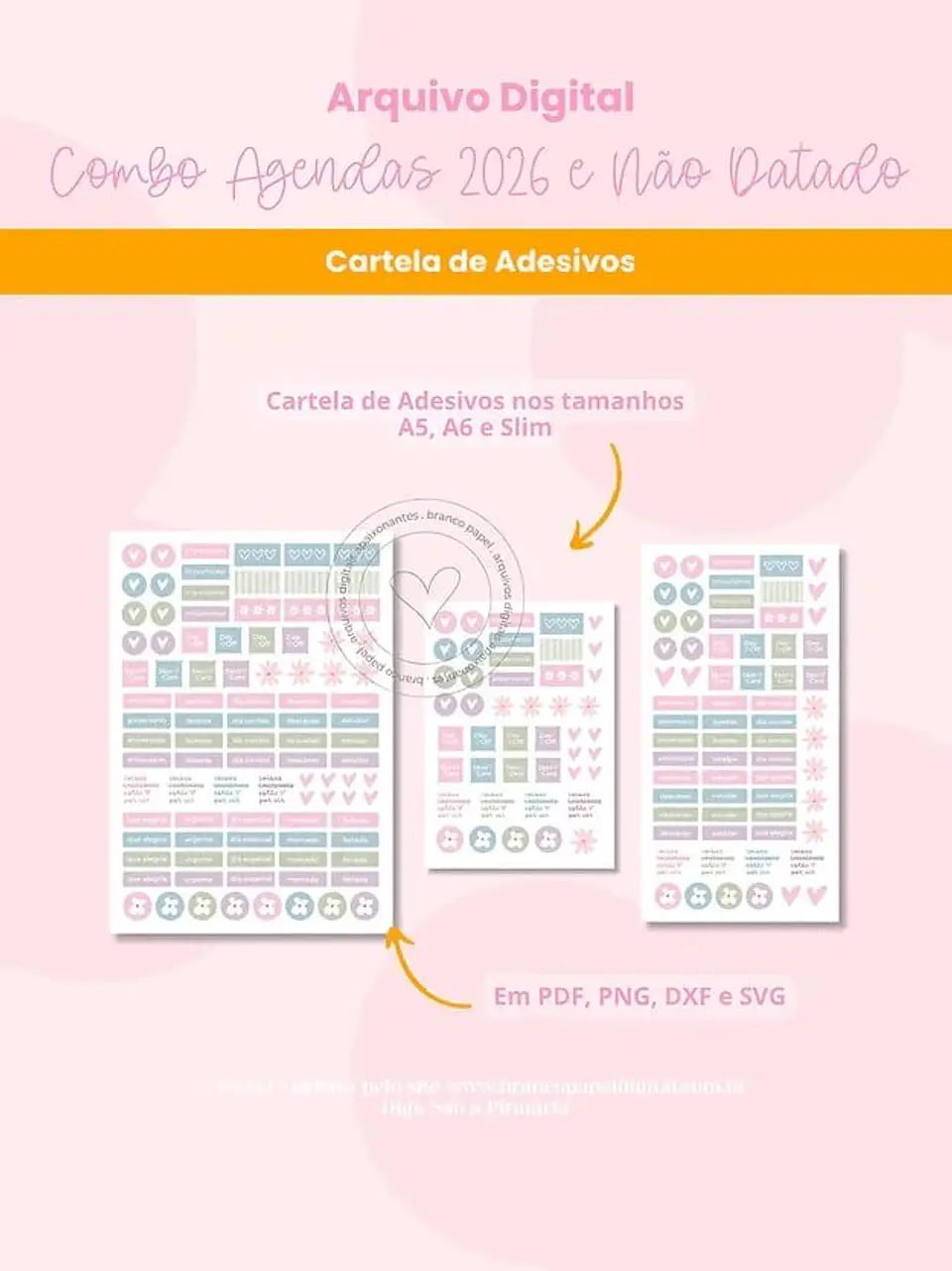 Arquivo Digital Combo Agendas 2026 e Não Datado 7
