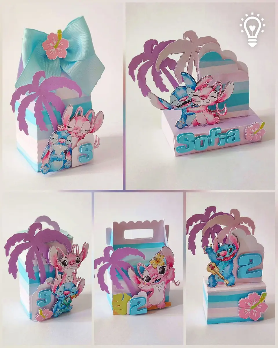 Arquivo de Corte Kit Festa Lilo e Stitch 1