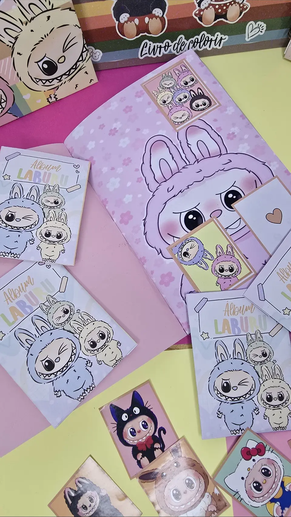 Arquivo Digital Album de Figurinhas Labubu 3